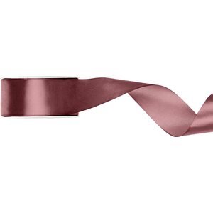 Satin Ribbon, dark dusty rose, 38mm/25m