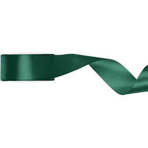 Satin Ribbon, bottle green, 38mm/25m