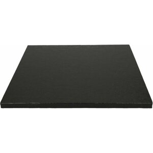 FunCakes paksu kakkualusta neliö 30,5 cm, musta