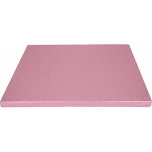FunCakes paksu kakkualusta neliö 30,5 cm, pinkki