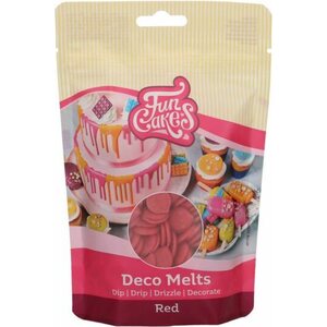 FunCakes Deco Melts -Red 250g