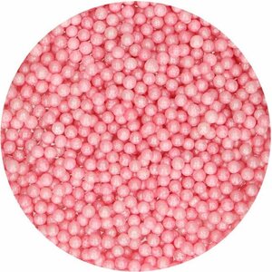FunCakes sokerihelmi medium helmiäisvaaleanpunainen 80 g