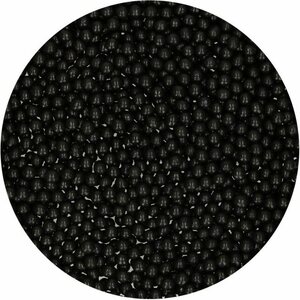 FunCakes sokerihelmi medium kiiltävä musta 80 g