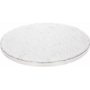 FunCakes paksu kakkualusta pyöreä 17,5 cm, hopea