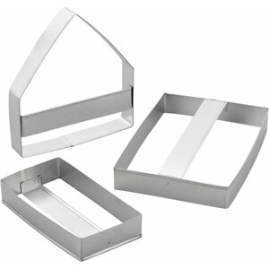 Wilton piparkakkutalomuotit 3 kpl/pkt