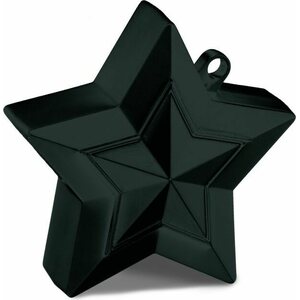 Tähti pallopaino, musta 150 g