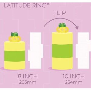 PME kuvioraappa, latitude ring 20 cm & 25 cm