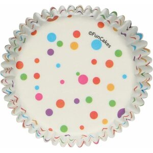 FunCakes muffinivuoka, konfetti, 48 kpl/pkt