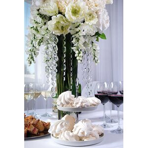Crystal garland, colourless, 1m
