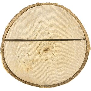 Wooden place cards holders, diameter 3-4cm: 1pkt/10pc.