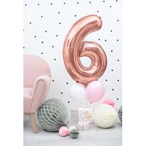 Numerofolio 86 cm, 6, ruusukulta