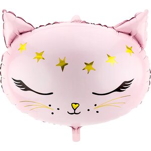 Foil Balloon Cat, 48x36cm