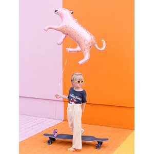 Foil Balloon Leopard, 114x80 cm, mix