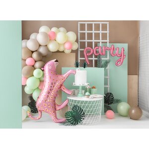 Foil Balloon Leopard, 114x80 cm, mix