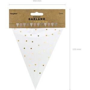 Bunting, mix, 2.1 m