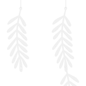 Viirinauha valkoiset lehdet, 1,8 m