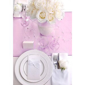 Pearl garlands, pearl, 1.3m 1pkt/5pc.