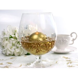 Pearl garlands, gold, 1.3m 1pkt/5pc