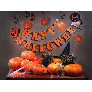 Viirinauha Happy Halloween 13 x 210 cm