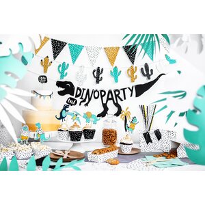 Viirinauha Dinosaurusteema, Dino Party, 20 x 90 cm