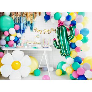 Banner Happy Birthday, gold, 16.5x62cm