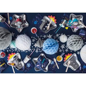 Honeycomb Ball, light grey, 10cm