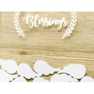 Puinen vieraskirjataulu Blessings 27,5 x 39,5 cm
