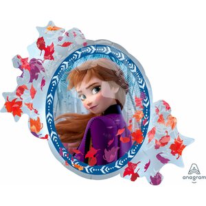 SuperShape Frozen 2 Foil Balloon P38 packaged 76 cm x 66 cm