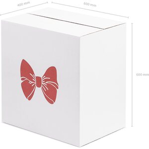 Pallolaatikko Bow 60 x 40 x 60 cm