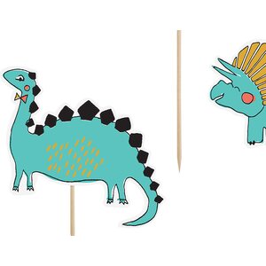 Kakunkoristesetti dinosaurus, 10,5-20 cm, 5 kpl/pkt
