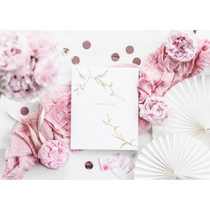 Guest Book, 20x24.5cm, white, 22 pages