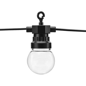 Festoon LED-valoköynnös, musta, 5 m
