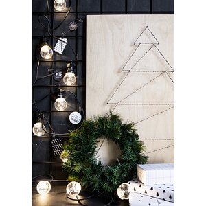 Festoon LED-valoköynnös, musta, 5 m