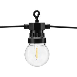 Festoon LED-valoköynnös, musta, 5 m