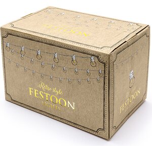 Festoon LED-valoköynnös, valkoinen, 5 m