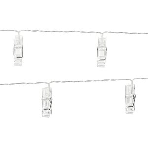 Valokuvaköynnös LED-klipsuilla, 1,4 m