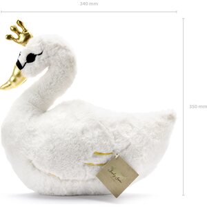 Lovely Swan tyyny, 34 x 35 cm