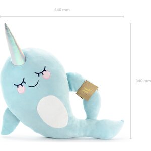 Narwhal-tyyny, 36 x 51 cm