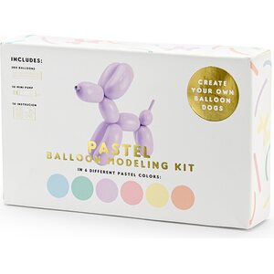 Taikuripallot 30 kpl 130 cm ja pumppu, pastellivärisekoitus