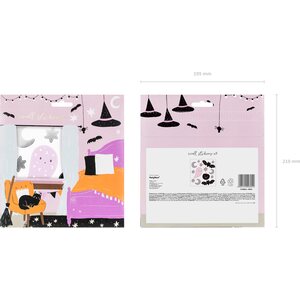 Halloween seinätarrat 4 kpl/pkt