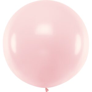 Jätti-ilmapallo 1 m vaaleanpunainen