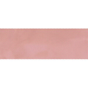 Lahjapaperi Puna-valko-kulta, 70 x 200 cm