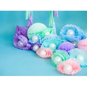 Tissue paper Pompom, light pink, 25cm .