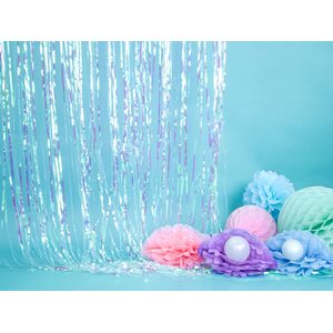 Tissue paper Pompom, light pink, 25cm .