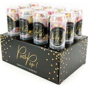 Confetti push pop, mix