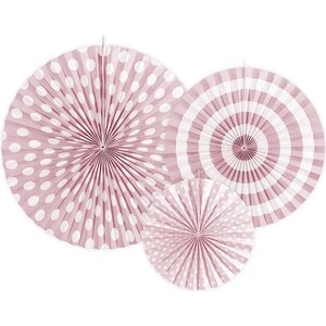 Paperiruusuke värilajitelma vaaleanpunainen 3 kpl/pkt