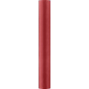 Satin Plain, red, 0.36 x 9m