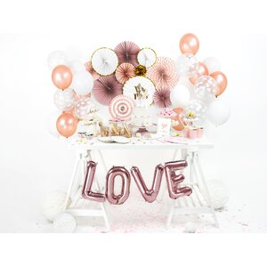 Ilmapallo 30 cm metallinhohto Rose Gold