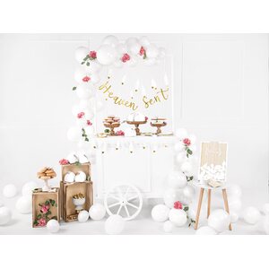 Ilmapallo 30 cm Pure White