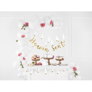 Strong Balloons 30cm, Pastel Pure White 1pkt/10pc.